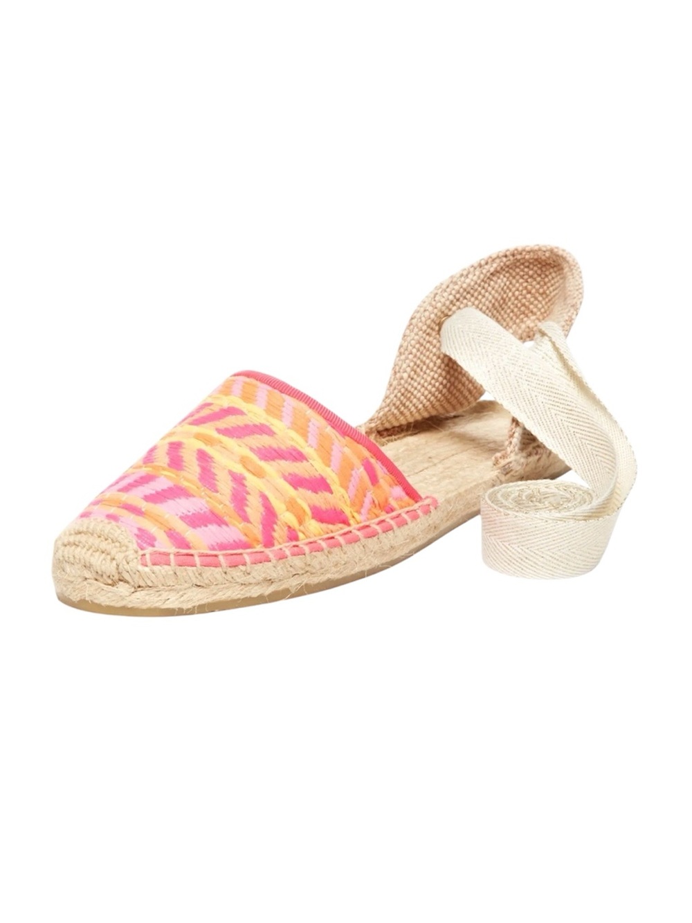 Soludos Malhoa Kent espadrilles ankle tie Anthropologie sz10